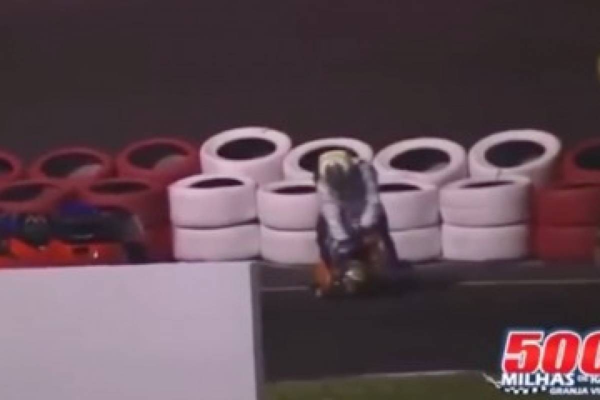Karting: se tocaron y se agarraron a piñas