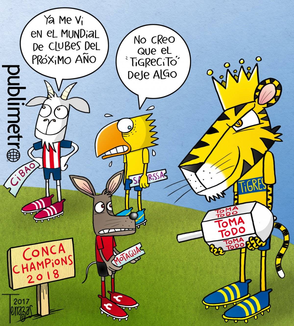 Listos los rivales