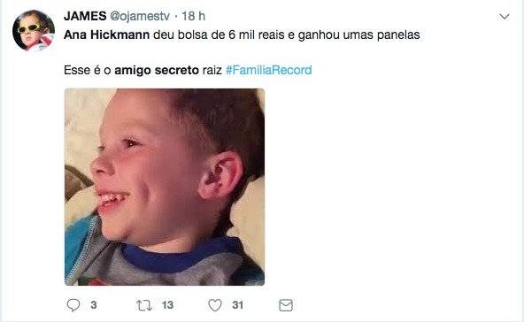 reações Twitter