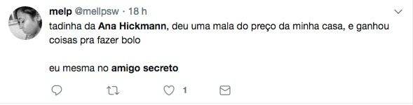 reações Twitter