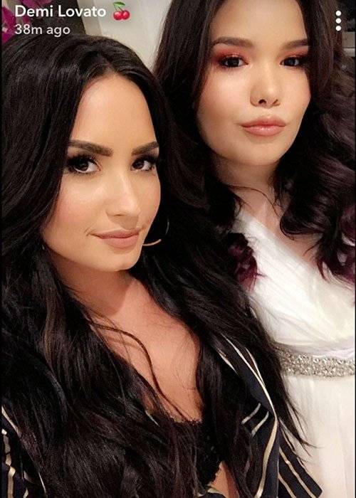 Demi Lovato y su hermana