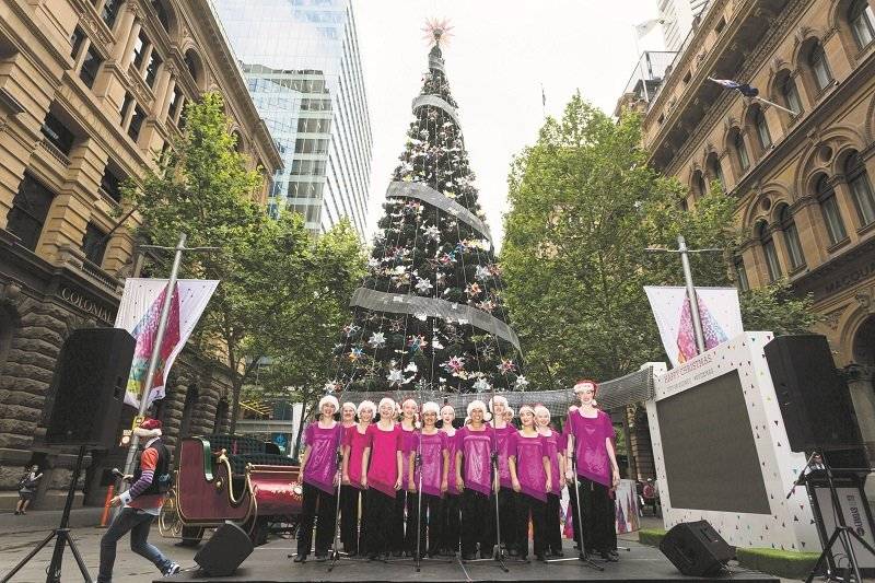 Árbol de Navidad en Sidney