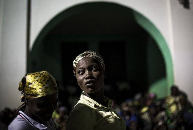 Mujeres en el Congo