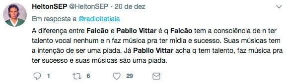 opinião