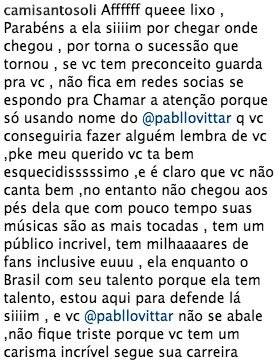 opinião
