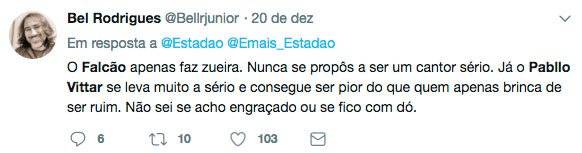 opinião