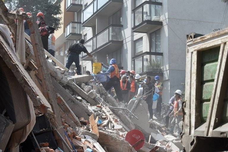 Terremoto en México