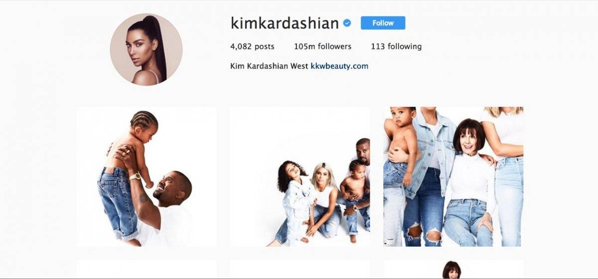 Instagram Kim Kardashian