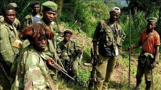 Ninjas Nsiloulou - Congo, milicia
