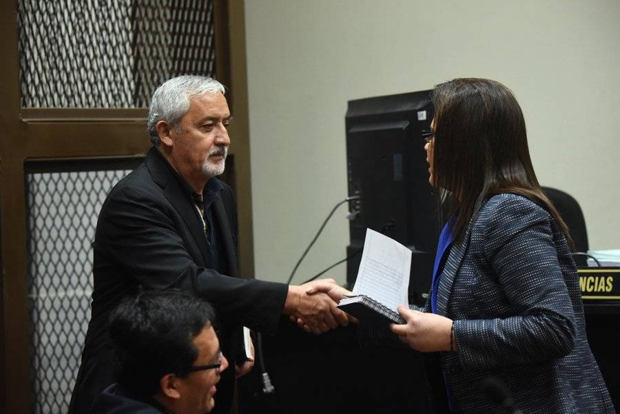 Otto Pérez Molina y Roxana Baldetti
