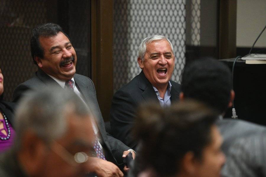 César Calderón y Otto Pérez Molina