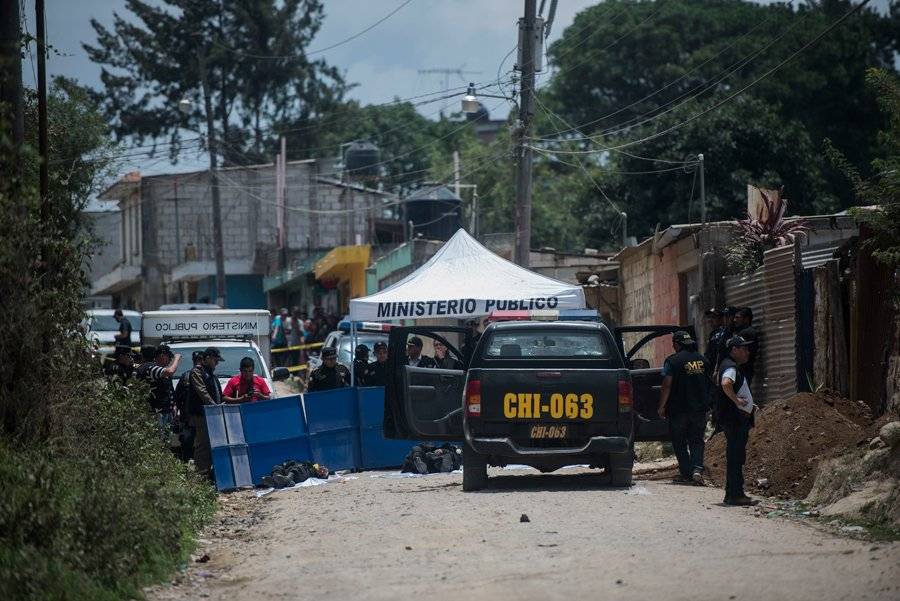 Agentes PNC asesinados en Chimaltenango
