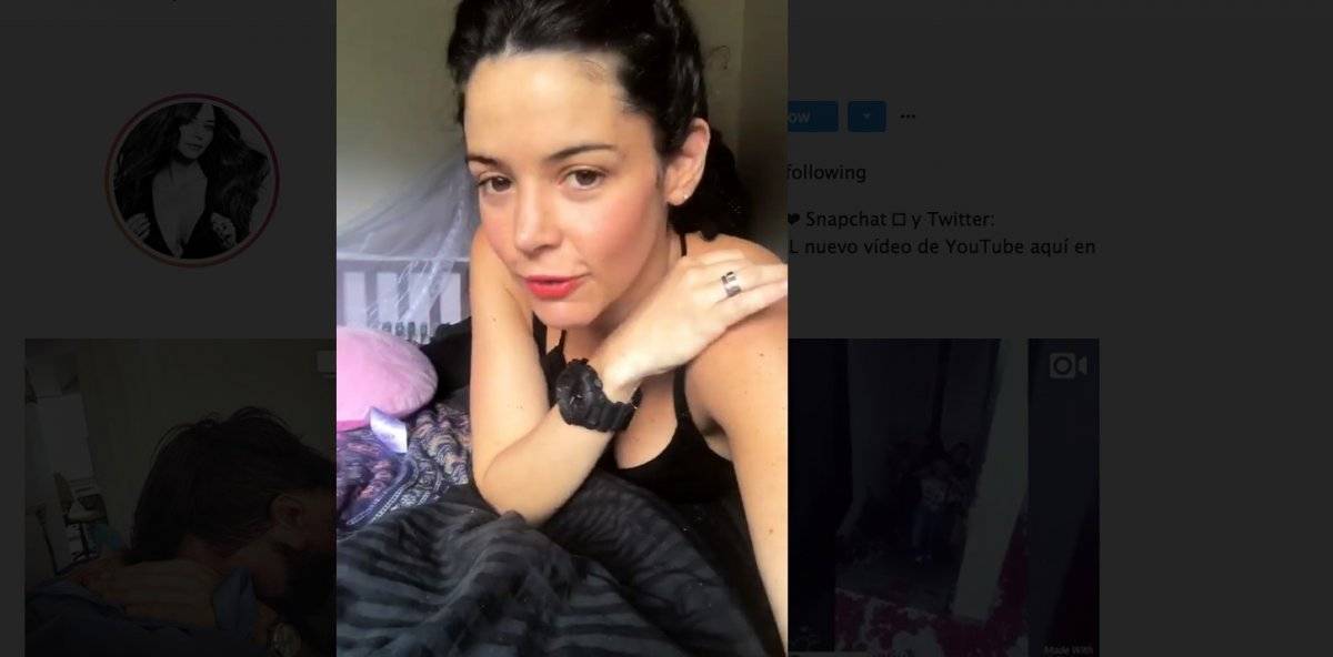 Captura de pantalla Instagram Maleja Restrepo