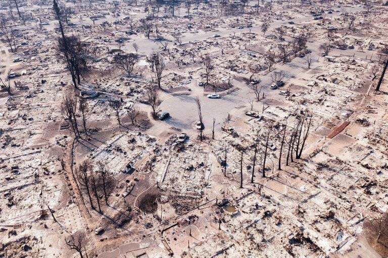 Incendio en California