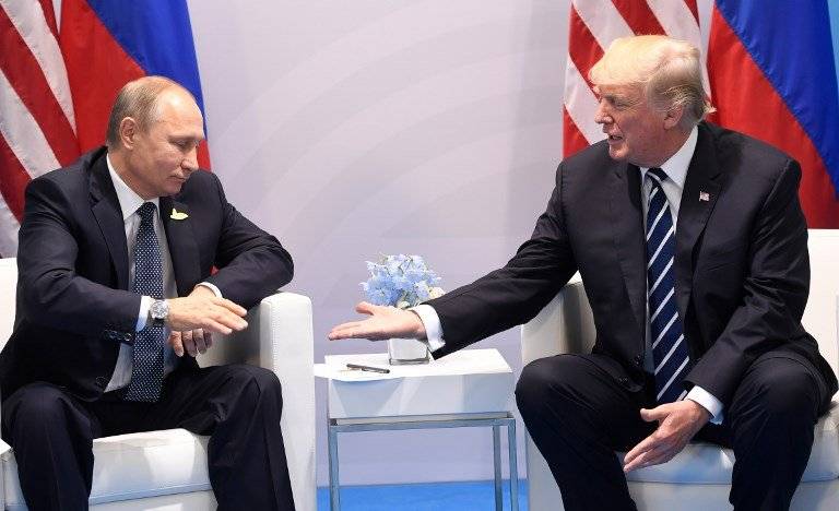 Vladimir Putin y Donald Trump