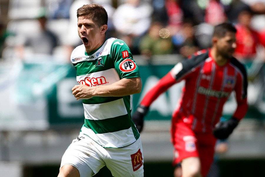 El paraguayo Cris Martínez fue el extranjero con más goles en clubes chilenos durante el 2017 / Foto: Photosport