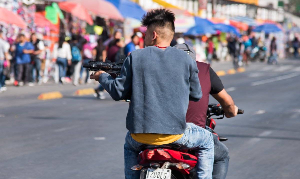 Foto cotidiana de Tepito.