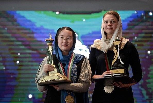 Campeona mundial de ajedrez
