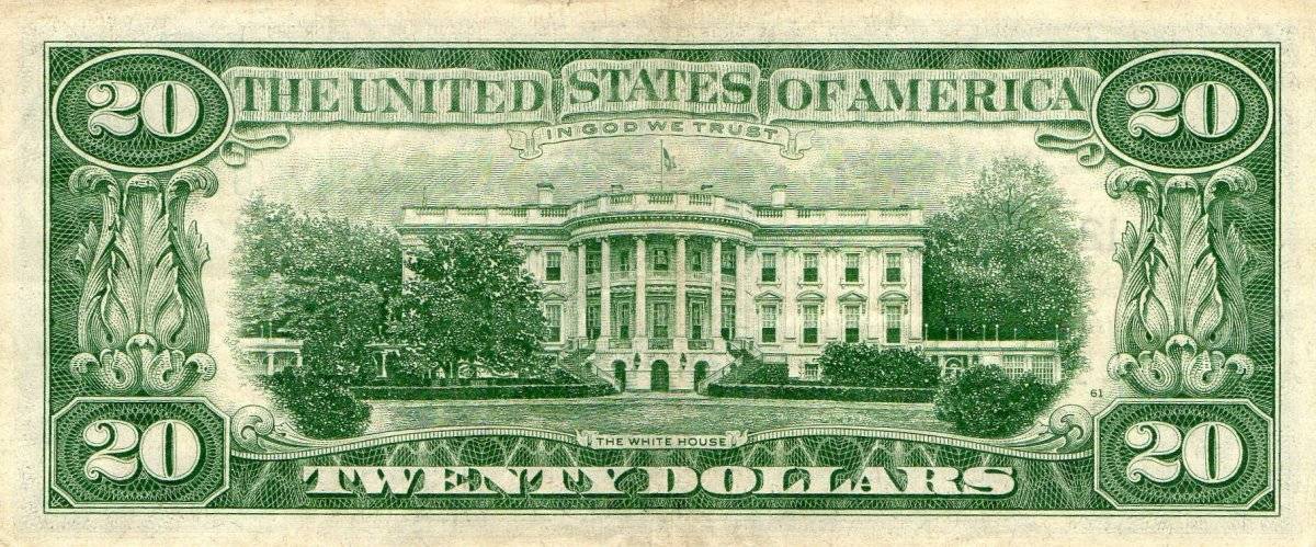 Billete de 20 dólares
