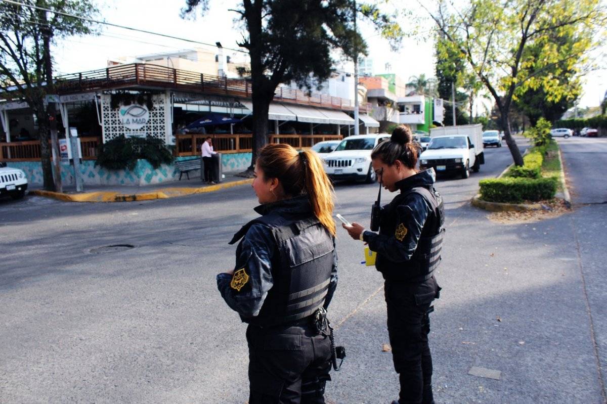 Implementan operativo policíaco en calles de Providencia