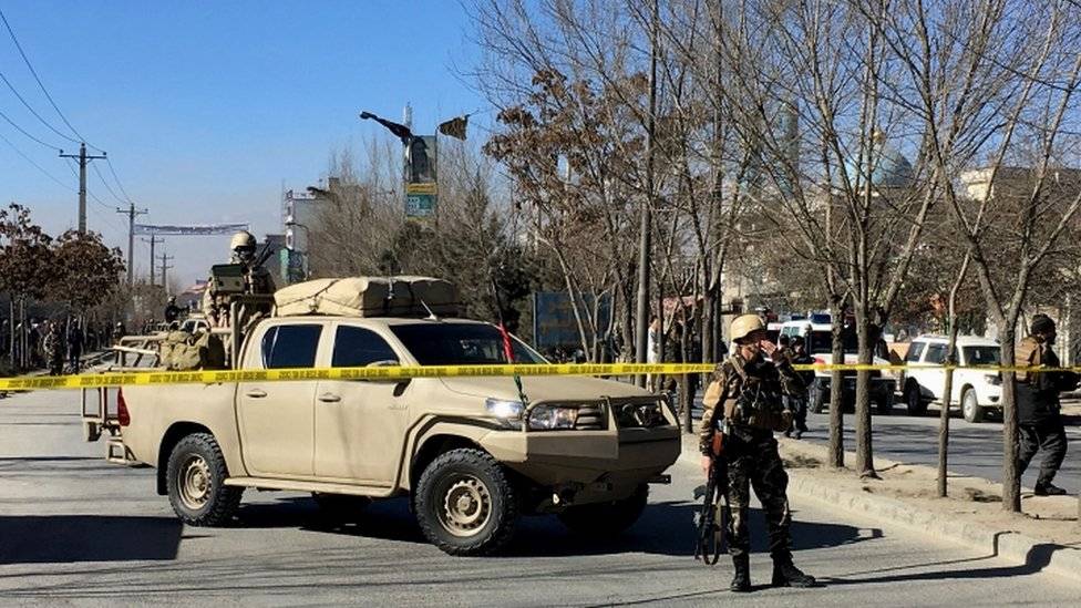  Las fuerzas de seguridad sellaron la zona tras el ataque.