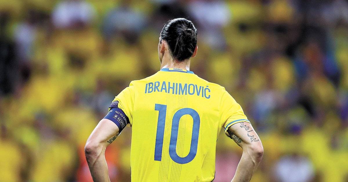Última partida de Zlatan pela Suécia foi na Euro de 2016 | Lars Baron/Getty Images