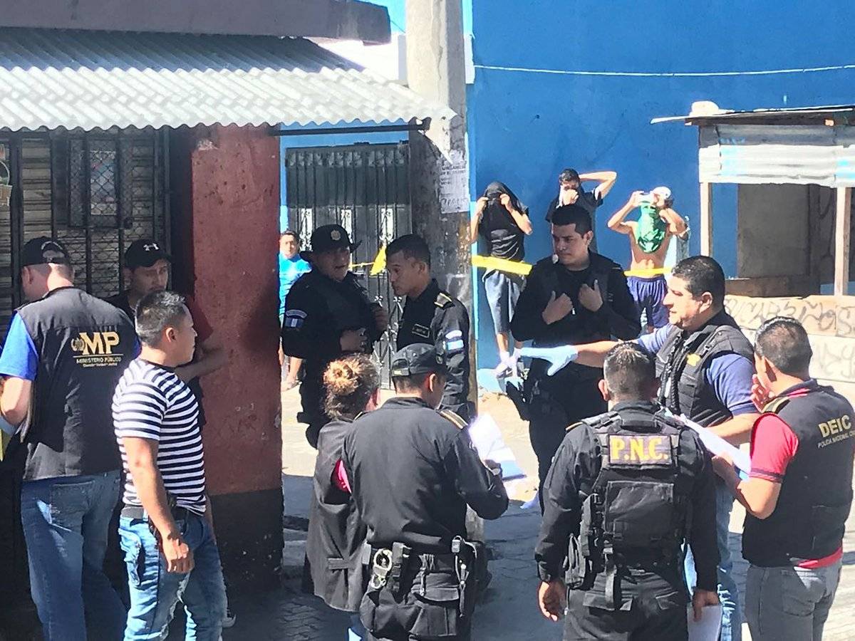 pandilleros atacados en Villa Nueva