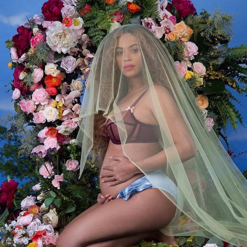Foto del embarazo de Beyoncé