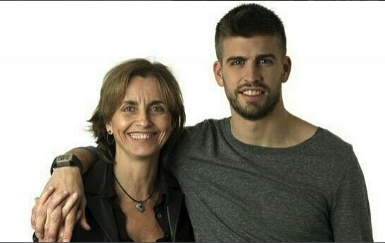 Madre de Gerard Pique