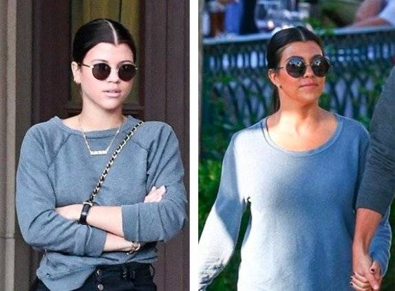 Sofia Richie y Kourtney Kardashian