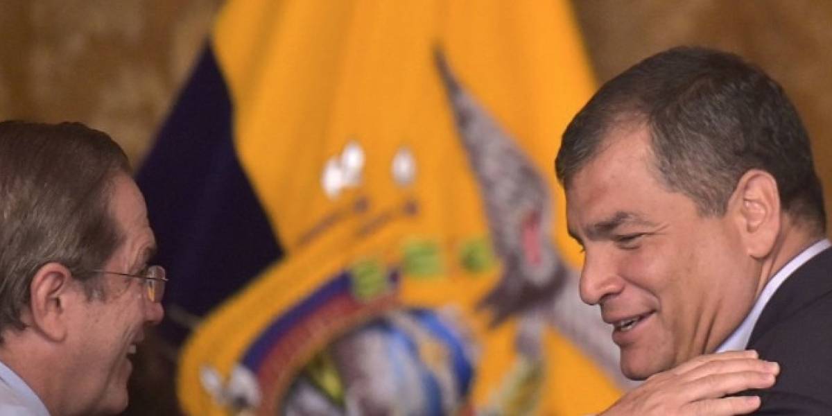 Ricardo Patiño habló del arribo de Rafael Correa al Ecuador
