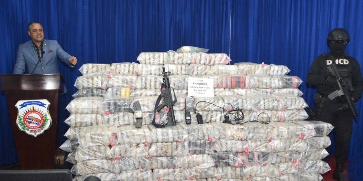 DNCD ocupa 1502 paquetes de droga en el Puerto Sans Souci