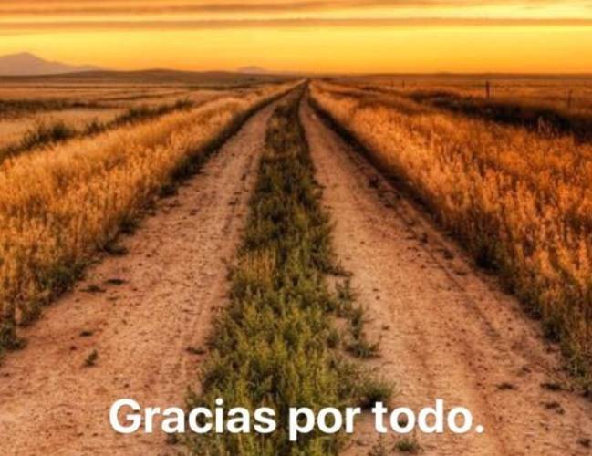 Mensaje de Víctor Valdés