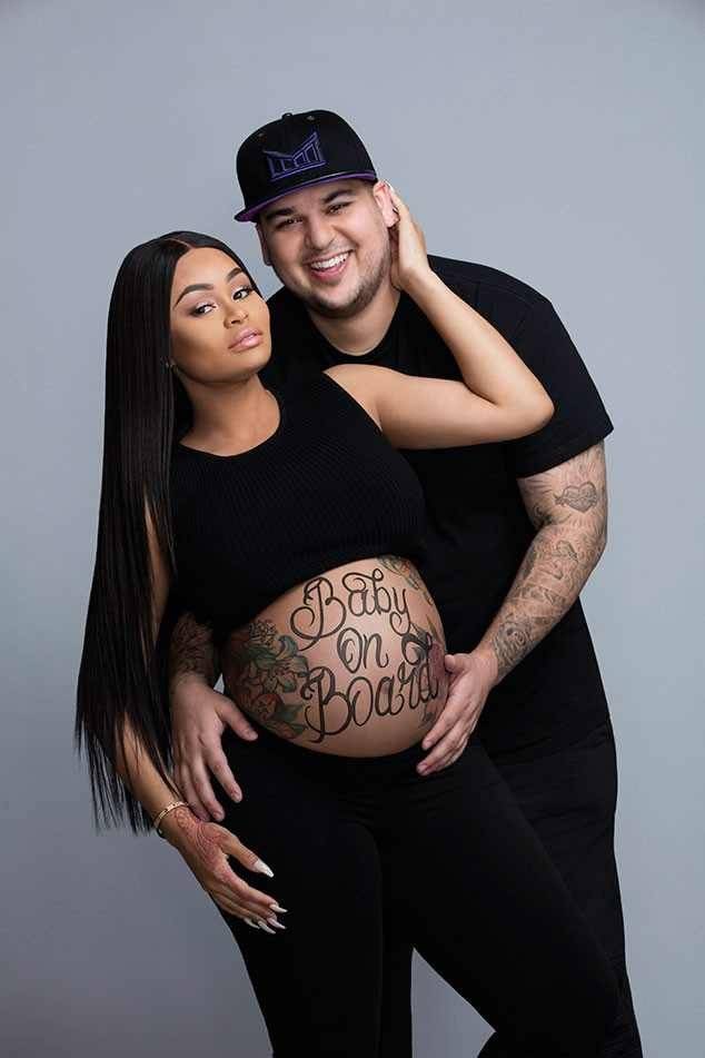 Rob Kardashian y Blac Chyna