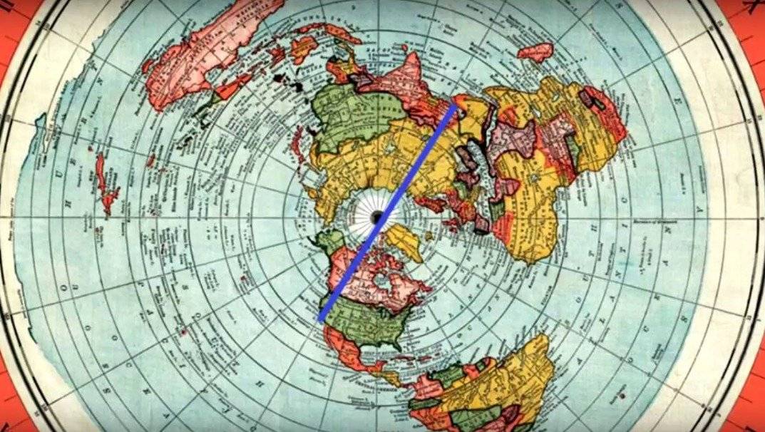 Viaje en tierra plana