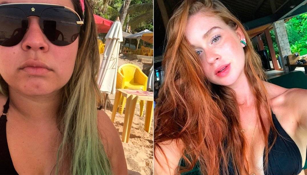Marília Mendonça e Marina Ruy Barbosa
