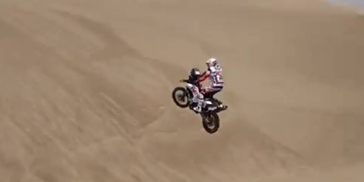 El chileno Ignacio Casale se quedó con la etapa en quads