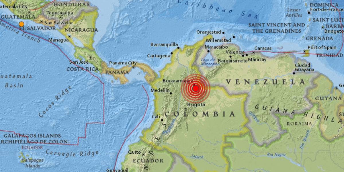 Sismo De Grados Sacude El Noreste De Colombia Sismo De Grados Sacude El Noreste De Colombia