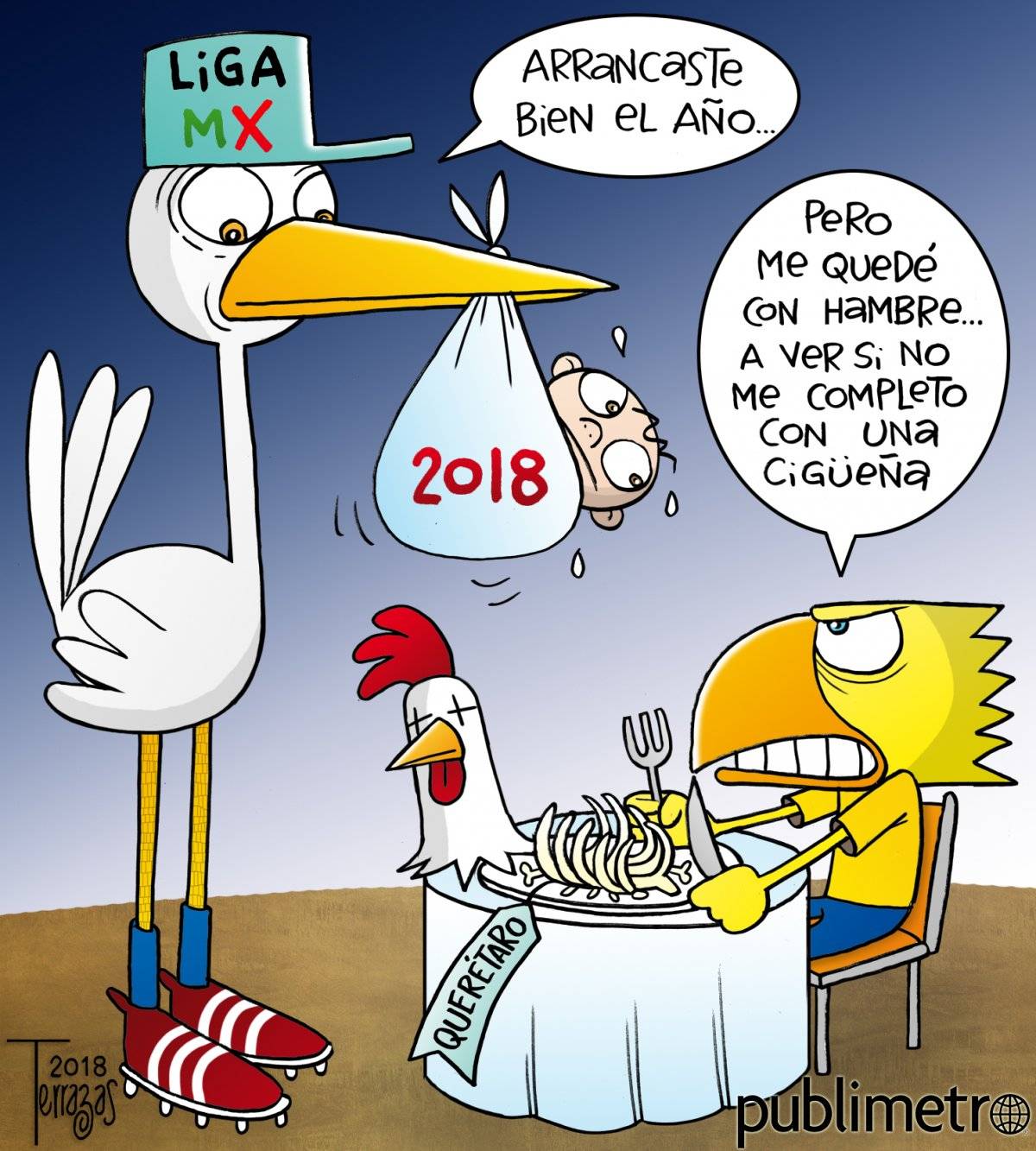 El humor de Terrazas