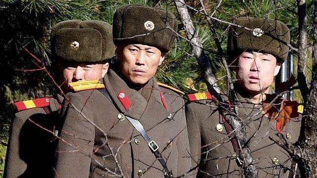 Pero la única parte en la que los soldados están permanentemente uno frente a otro es en la llamada Área de Seguridad Conjunta. Getty Images