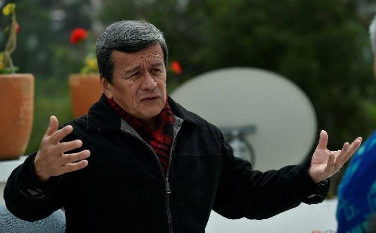 Pablo Beltrán, jefe negociador del ELN