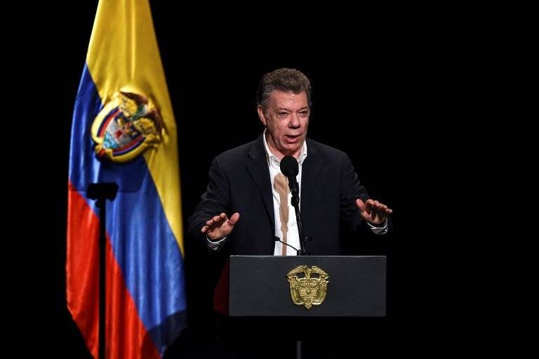 Juan Manuel Santos, presidente colombiano