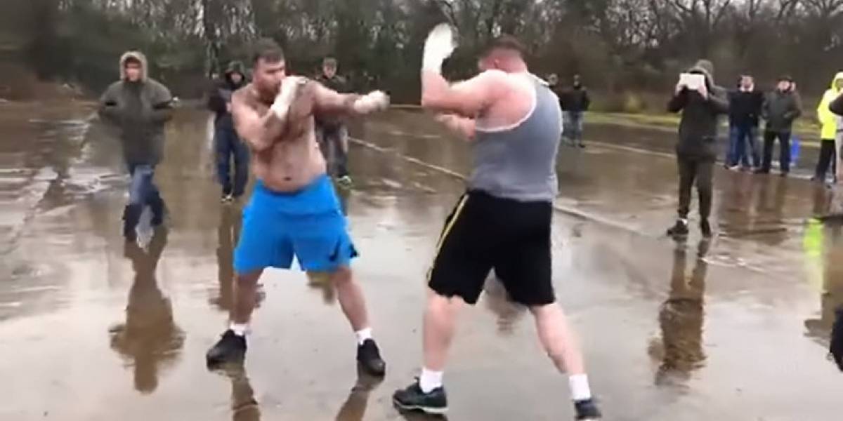 Hulk contra'Big Foot: Pelea clandestina de 80.000 dólares