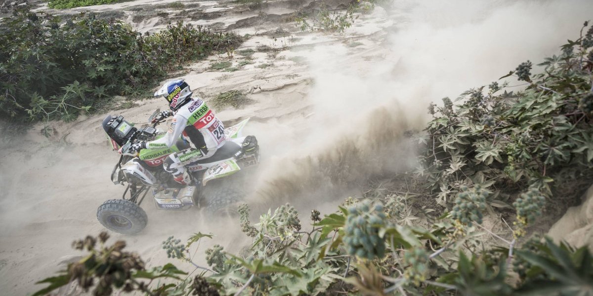 El campeón de cuatriciclos le dijo adiós al Dakar 2018 — Uno menos El campeón de cuatriciclos le dijo adiós al Dakar 2018 — Uno menos