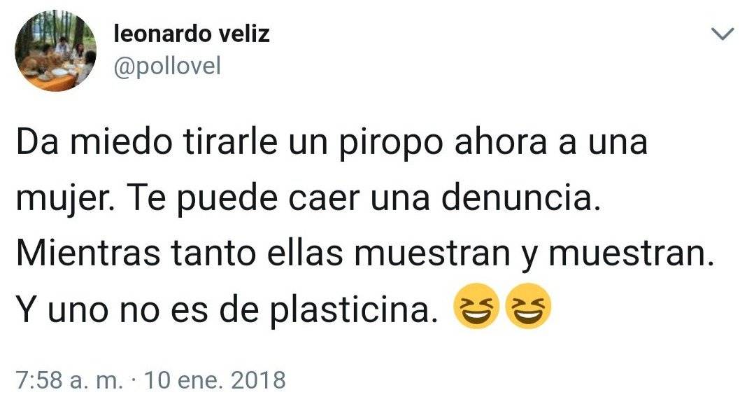 tuit pollo véliz