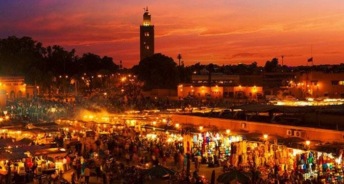 Marrakech, em Marrocos