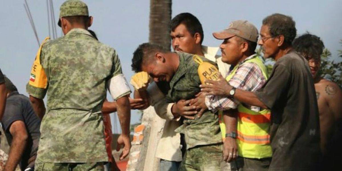 Soldado rescatista en el 19-S no murió acribillado Sedena