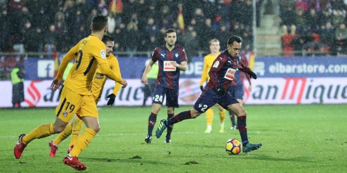 El Atlético Madrid le impide al Eibar de Fabián Orellana entrar en zona de copas