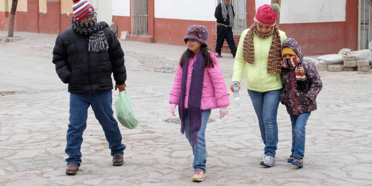 Prepárese llegará el frente frio N°23 en próximas horas