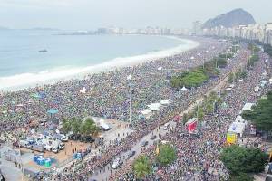 Fervor en Copacabana